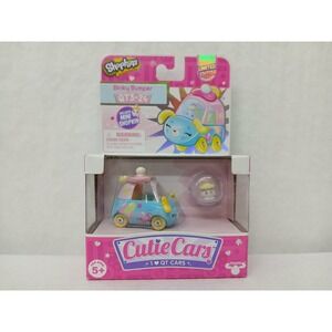 Shopkins Cutie Cars Binky Bumper QT3-24 Limited Edition with Mini‎ Shopkin NIB